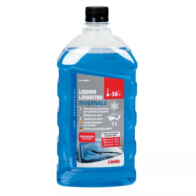 Reinigungsmittel Flüssigkeit Schüssel Wasch Glas für Auto 1000ML -36° Konzentrat