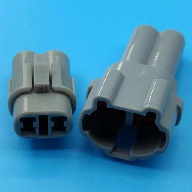 2 Sets 2 Pin Sumitomo Auto Waterproof Wire Harness Male Female Connector Plug
