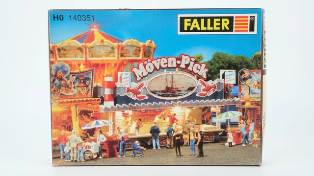 Modélisme HO : Fête foraine : Stand de Kermesse Magic Bean - Faller