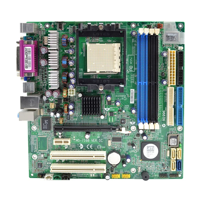 MOTHERBOARD CARTE MÈRE MSI MS-6575 MicroATX Socket 478 Intel EUR 40,00 - FR