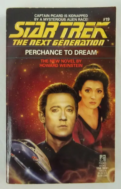 Star Trek The Next Generation Perchance to Dream by Weinstein Paperback Book 19