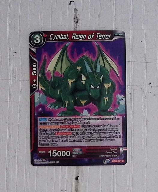 Bandai Dragon Ball Super gioco di carte BT12 - 021
