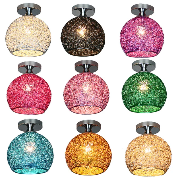 Lamp Chandelier Modern LED Pendant Acrylic Crystal Light Shade Lampshade Ceiling