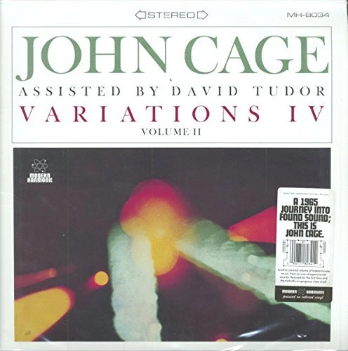 John Cage With David Tudor / Variations John Cage
