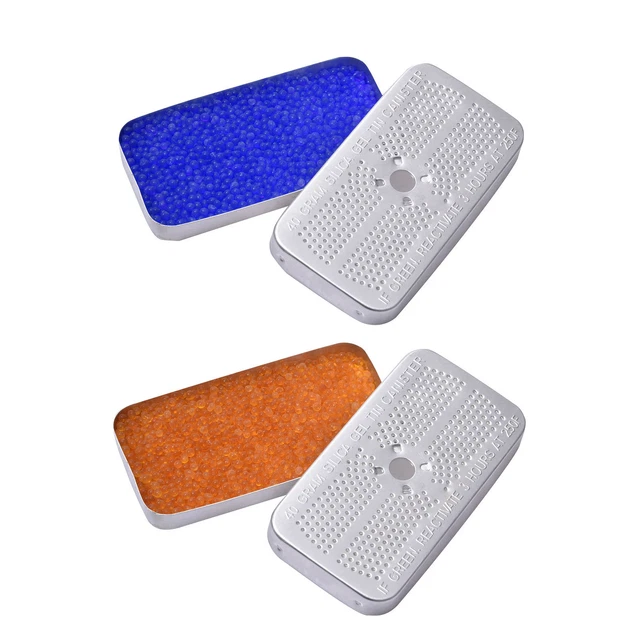 1* Automotive aluminum box desiccant camera safe outdoor supplies