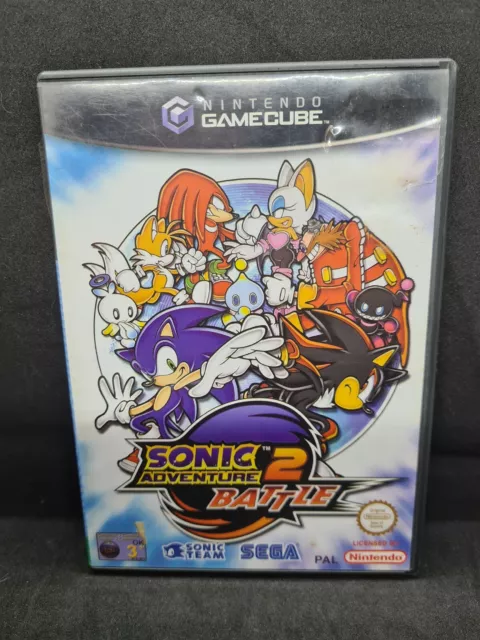 SONIC ADVENTURE 2 BATTLE (NINTENDO GAMECUBE NGC)