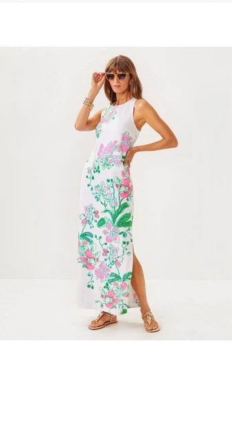 chinese dress ladies Women's UPF 50+ Kaden Chillylilly Maxi Dress in Pink