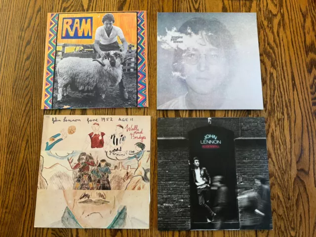 JOHN LENNON / Paul McCartney 180g Reissue Lot - Ram, Imagine (Ultimate ...