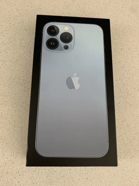 IPHONE 13 PRO Max sierra blue 128GB BOX ONLY £14.99 - PicClick UK