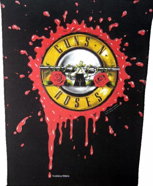 Guns N' Roses Rückenaufnäher Backpatch # 10 Welcome To The Videos Vintage 1991