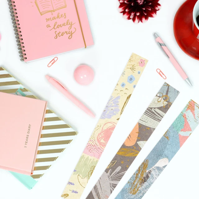 10 rouleaux de comptes à main bandes de washi bricolage bûches de scrapbooking 4