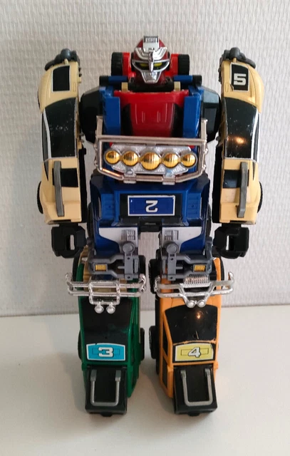 POWER RANGERS CARRANGER DX VRV ROBO Megazord Zord 1996 Bandai Japon EUR
