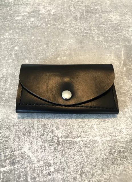 Estuche Llaves, Funda para Llaves para 4 Llave - Negro, Vintage