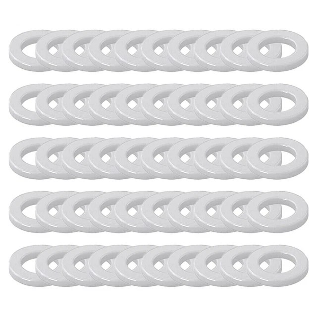Anillos de montaje duraderos Anillos de montaje de bisagras Lavadoras Resistente al desgaste Blanco