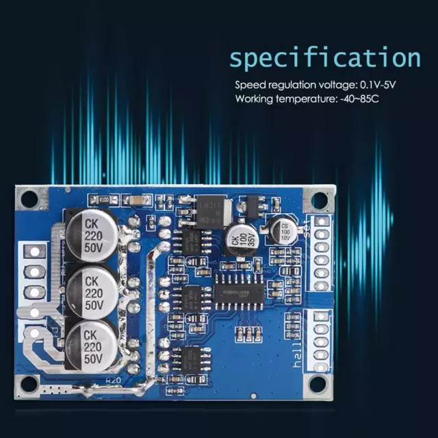 HOT Brushless Controller DC 12V-36V Hall Motor Balanced Car Driver Board Module