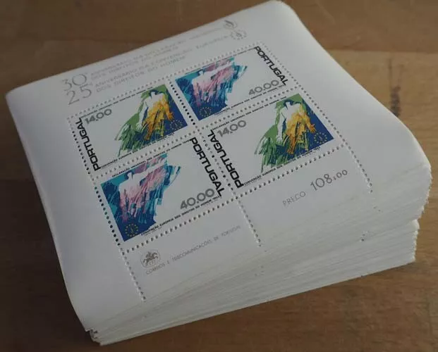 1978 Portugal; 200 Blocks Menschenrechte,Bl. 24, postfrisch/MNH, ME 1200,-