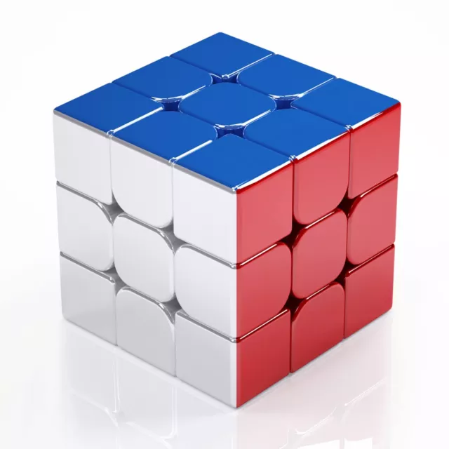 HELLOCUBE Cyclone Boys 3x3 Speed Cube Magnetic Reflective 3x3, Colorful 3