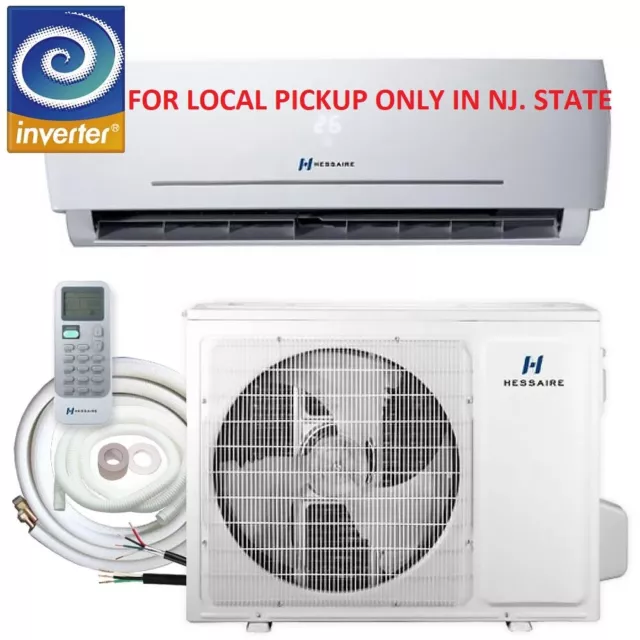 MINI CLIMATISEUR SANS conduit Hessai 12 000 BTU 1,0 tonne 115 V avec chaleur EUR 664,60