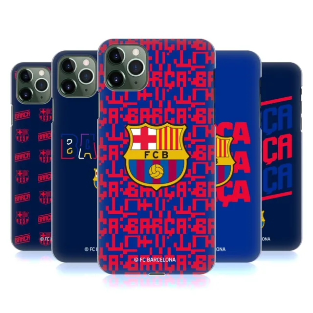 OFFICIAL FC BARCELONA GRAPHICS HARD BACK CASE FOR APPLE iPHONE PHONES