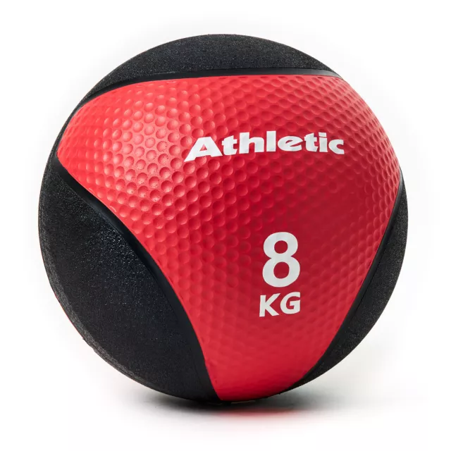 Athletic Vision Medicine Ball - 8kg - Low Bounce - Home Gym, Exercise, Crossfit