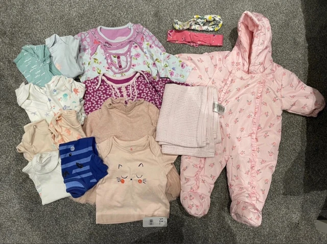 Pacchetto vestiti bambina 0-3 mesi