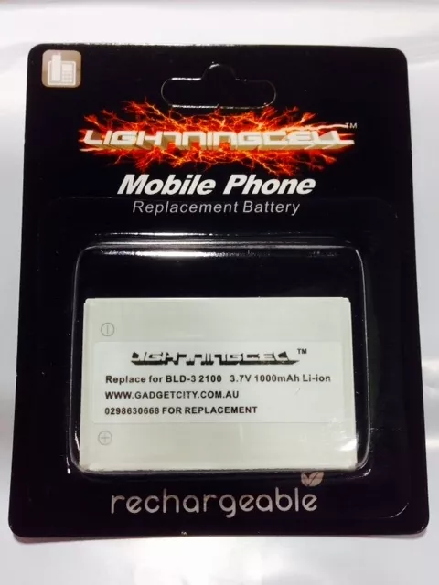 2 X Nokia Bld-3 Bld3 Mobile Phone Replacement Battery Aftermarket 3.7V 1000Mah