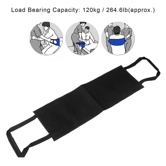 Cinturón elevador con asas tela Oxford para silla de ruedas cama cinturón móvil ECA