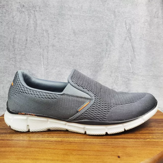 Skechers Loafers Men's 12 Gray Slip On Equalizer Walking Casual Sneakers Shoes