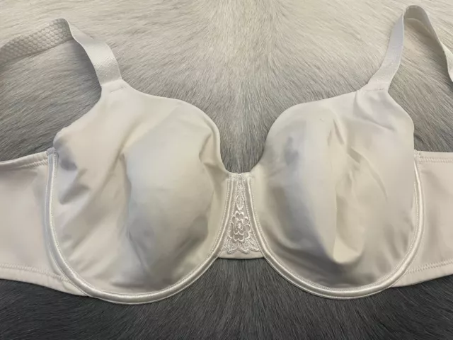 Vanity Fair Minimizer Bra Womens Size 34G White Beauty Back 76080 Seamless