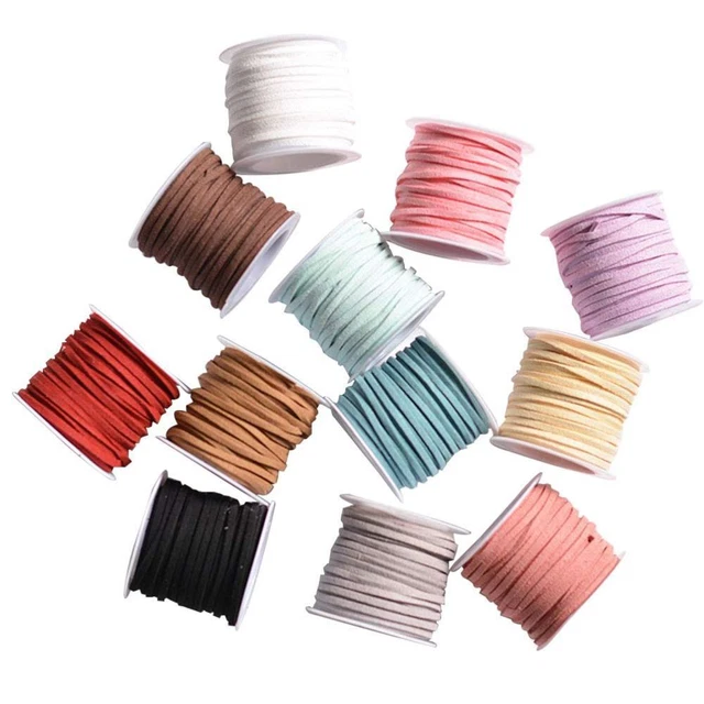 4 piezas correas de cuero metros cordón de cuero salvaje pulsera de cuero perlas correa de cuero decoración
