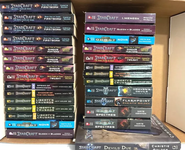 Starcraft Books Choose your own Book lot or single book You Choose the Condition