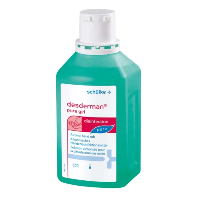2 x 500 ml Schülke Desderman Pure Händedesinfektionsmittel Desinfektionsmittel,