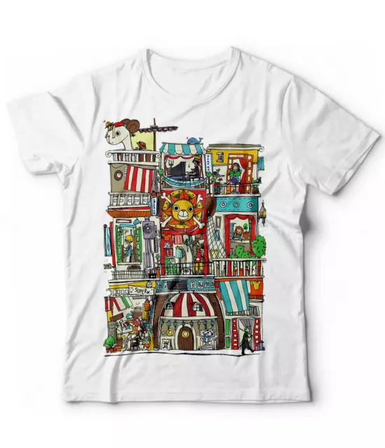 T-shirt One Piece navi Going Merry Sunny Rubber Rufy Zoro Sanji Nami Chopper