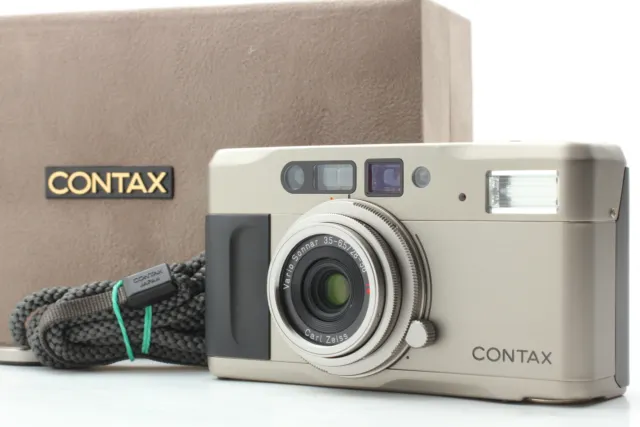 [Near MINT W/Box ] Contax TVS Point & Shoot 35mm Film Camera From JAPAN
