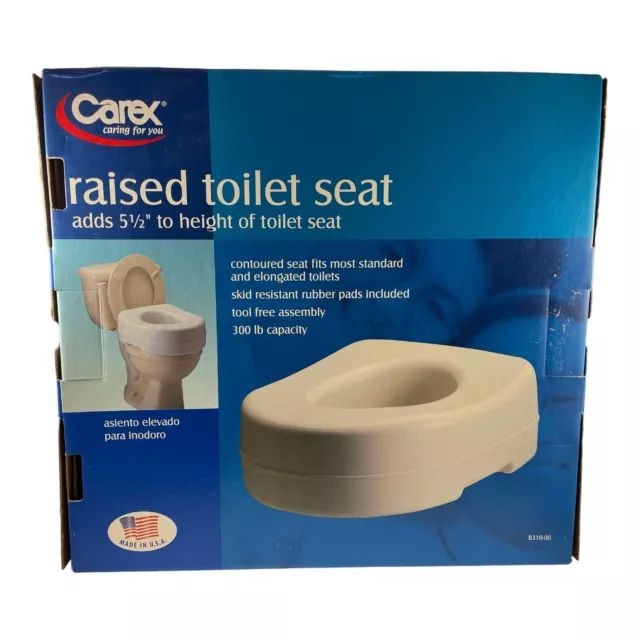 https://www.picclickimg.com/SoEAAOSwkidkdXN0/Carex-Raised-Toilet-Seat-Adds-5-1-2.webp