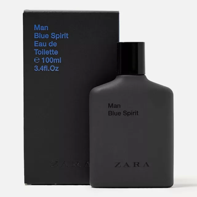 ZARA MAN BLUE SPIRIT Eau de Toilette 0.41 oz (12ml) EDT Spray NEW
