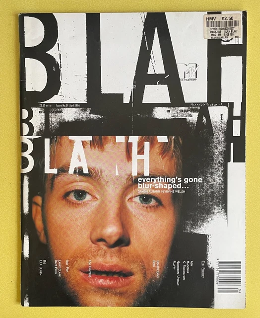 BLAH BLAH BLAH Magazine Issue 1 April 1996 £41.25 - PicClick UK