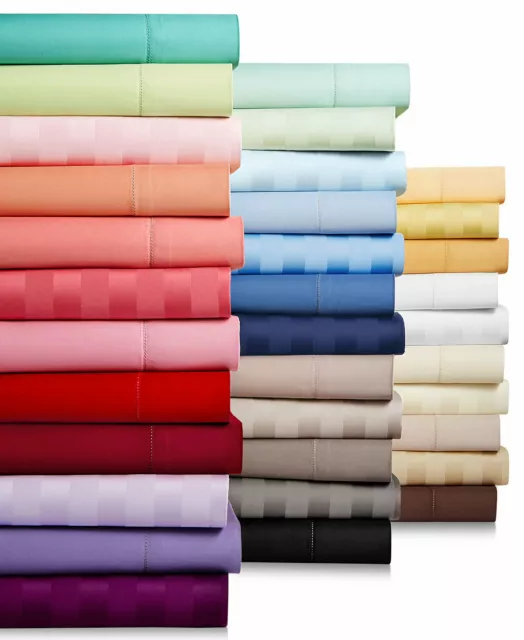 1200 Count Egyptian Cotton 4 pc Sheet Set All Australian Bed Size!Choose Item!