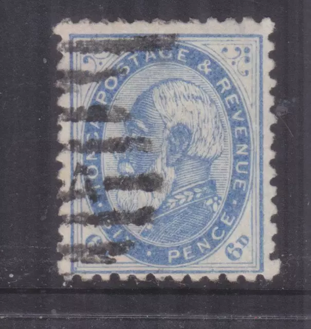 TONGA, 1888 perf. 12 x 11 1/2, 6d. Dull Blue, used.