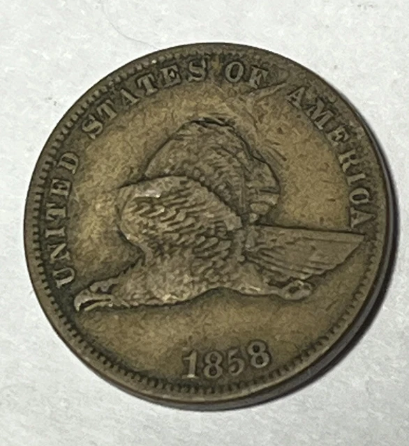 1858 Flying Eagle Cent
