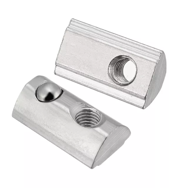 M5 Roll Ball écrous élastiques série 3030 face en aluminium extrudé 12 Pcs