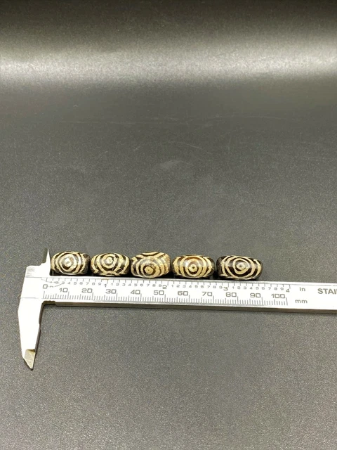 Old Ancient Antique Pyu city states cultures Bead from Burma 12