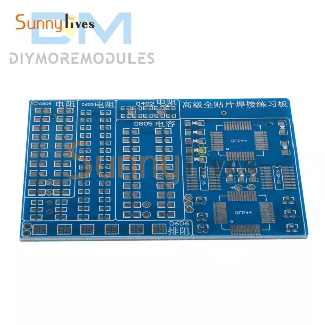 SMT SMD Component Welding Practice Board Solder DIY Diode Transistor Electronic