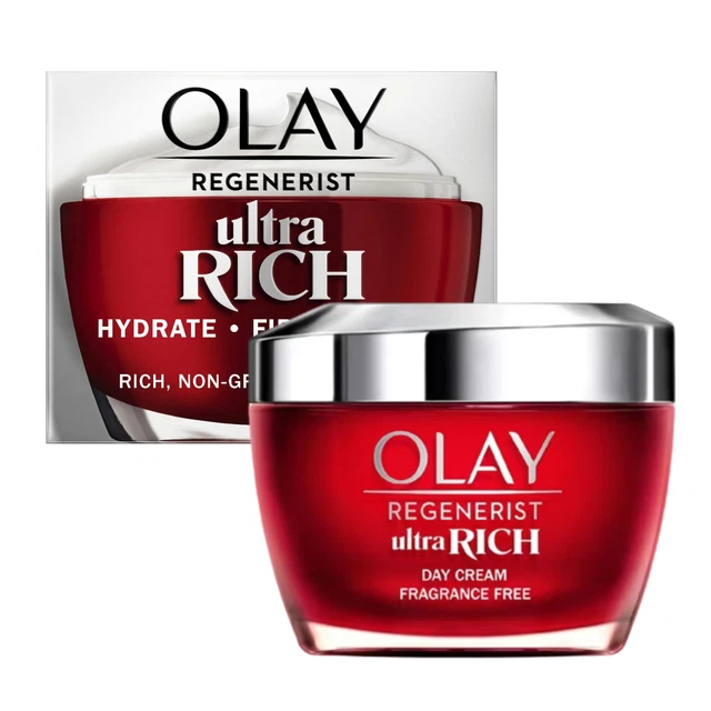 Olay Regenerist Ultra Rich Day Cream Hydrate Firm Renew 50ml