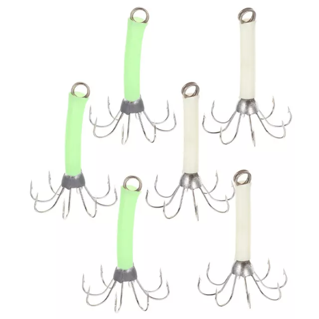4 PCS SQUID Jig Fishing Lures Squid Hook 11.5 cm For Catching Fish £14.65 -  PicClick UK