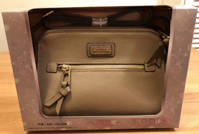 Lodis leather deals tote costco