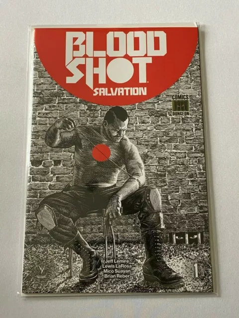 Bloodshot Salvation 1 Dungeon Variant NM Valiant Comics