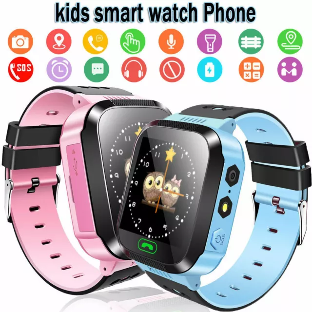 Kids Smart Watch Camera GSM SIM SOS Call Phone Game Watches Boys Girls Gift UK