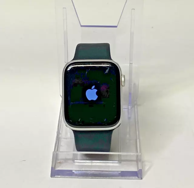 Apple Watch Series 6 Nike Edition GPS 44mm Silver case Black Sports Strap - Good