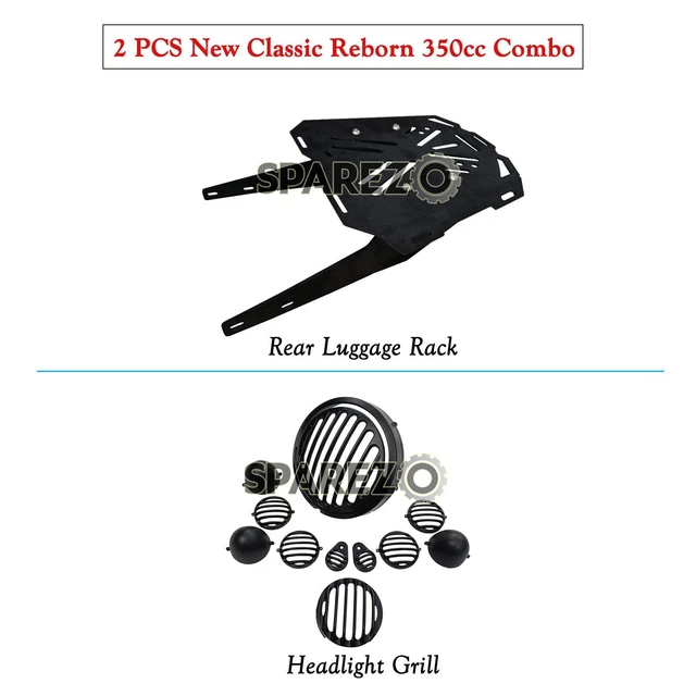 ROYAL ENFIELD NEW CLASSIC 350 REBORN HALCYON BLACK  Produktbild-Vorschau 5